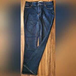 C. Est 1846 Womens Sz 12 Hi-Rise Flare Leg Jeans with Stretch Waist, Gently Worn